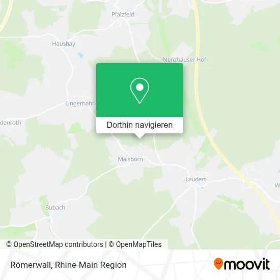 Römerwall Karte