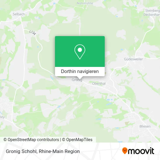 Gronig Schohl Karte