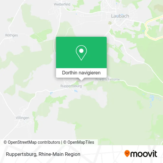 Ruppertsburg Karte