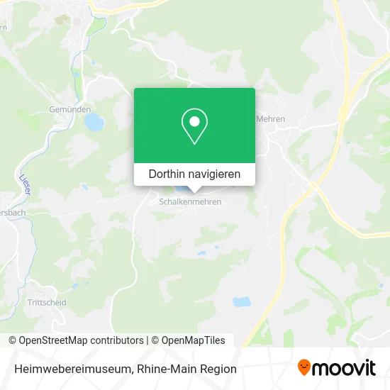 Heimwebereimuseum Karte
