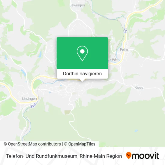 Telefon- Und Rundfunkmuseum Karte