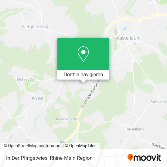 In Der Pfingstwies Karte