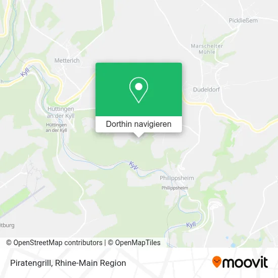 Piratengrill Karte