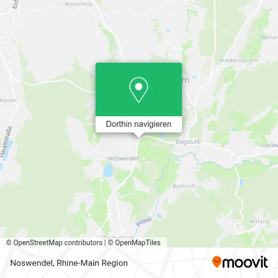 Noswendel Karte
