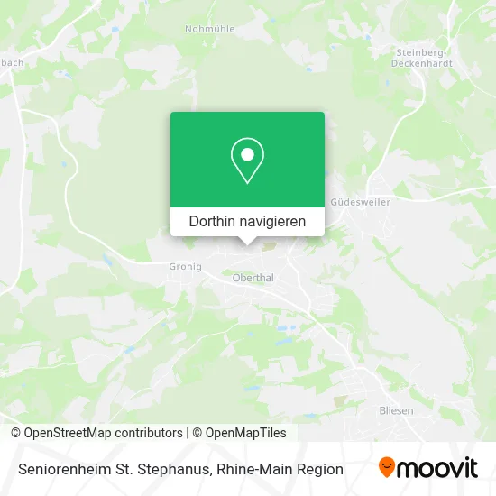 Seniorenheim St. Stephanus Karte