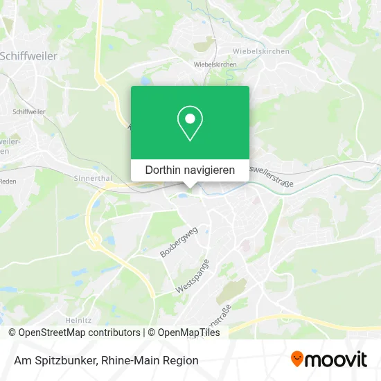 Am Spitzbunker Karte