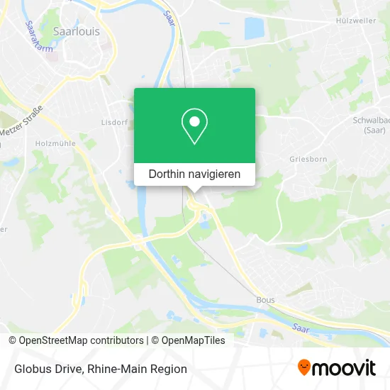 Globus Drive Karte