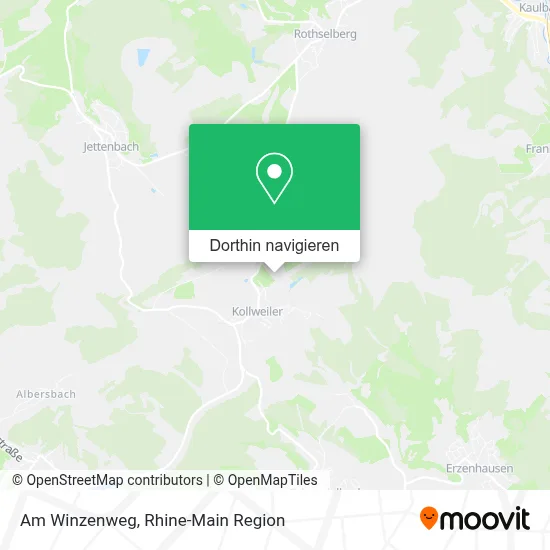 Am Winzenweg Karte
