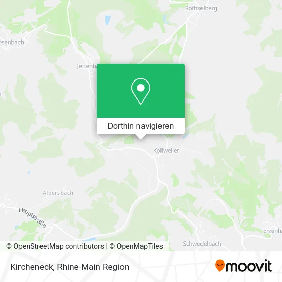 Kircheneck Karte