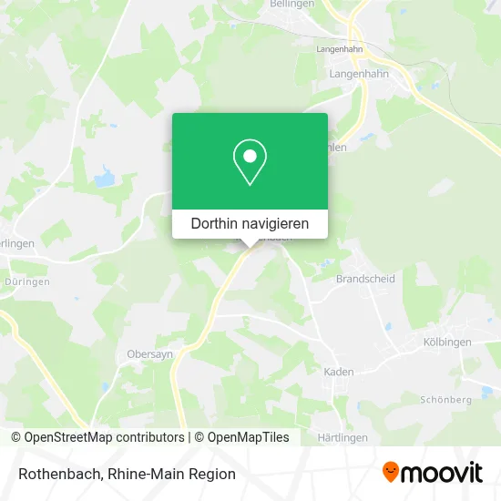 Rothenbach Karte