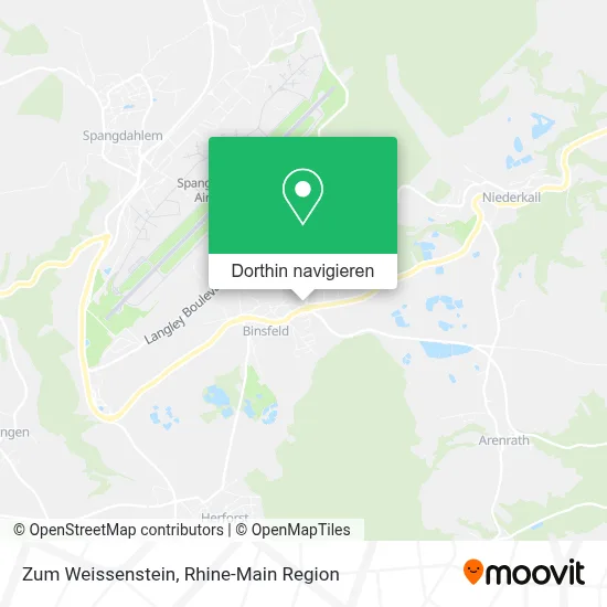Zum Weissenstein Karte