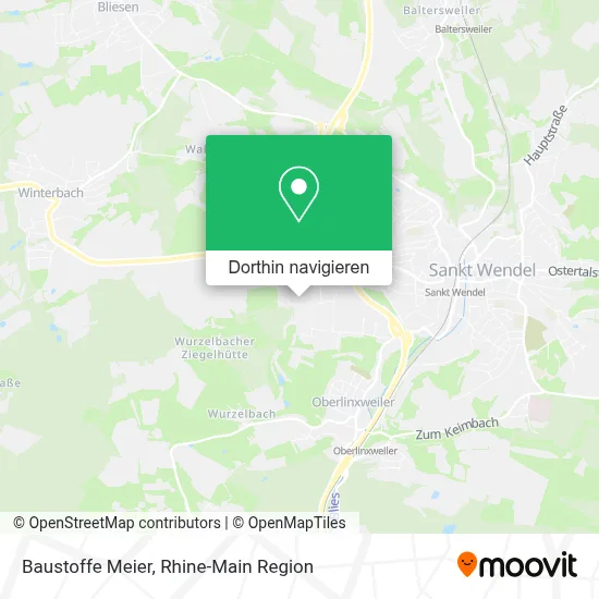 Baustoffe Meier Karte