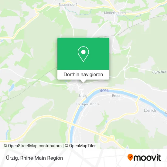 Ürzig Karte