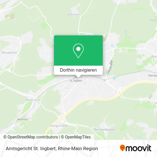 Amtsgericht St. Ingbert Karte