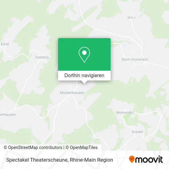 Spectakel Theaterscheune Karte