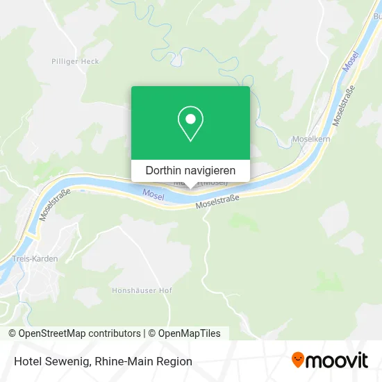 Hotel Sewenig Karte