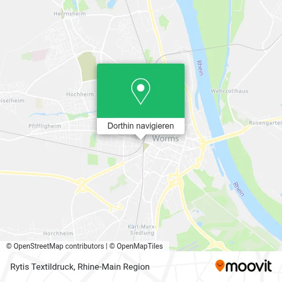 Rytis Textildruck Karte