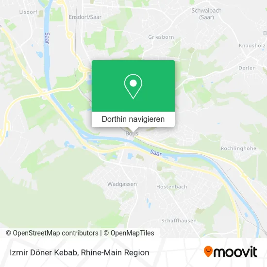 Izmir Döner Kebab Karte