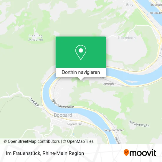 Im Frauenstück Karte
