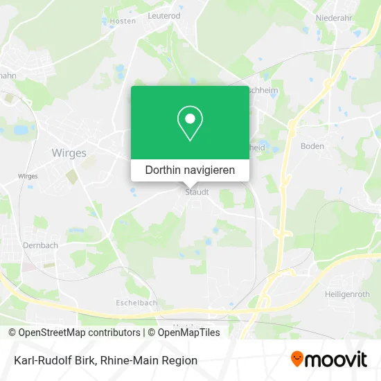 Karl-Rudolf Birk Karte