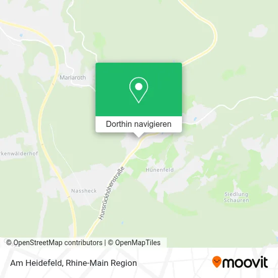 Am Heidefeld Karte