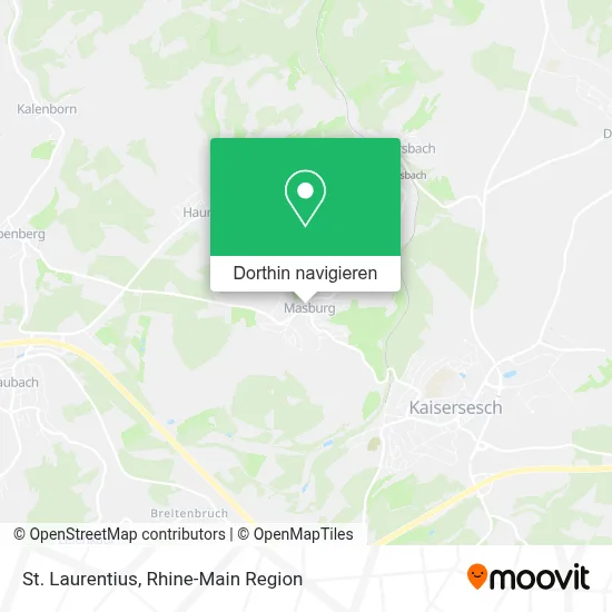 St. Laurentius Karte