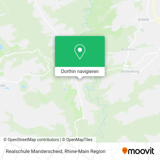 Realschule Manderscheid Karte