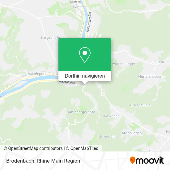 Brodenbach Karte