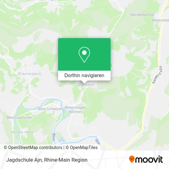 Jagdschule Ajn Karte