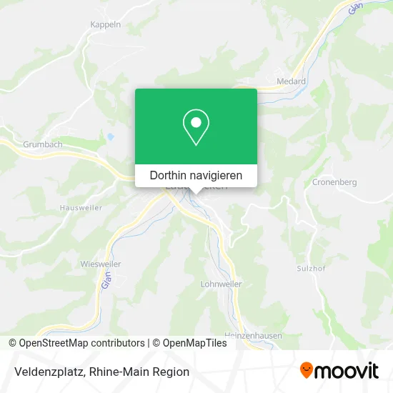 Veldenzplatz Karte