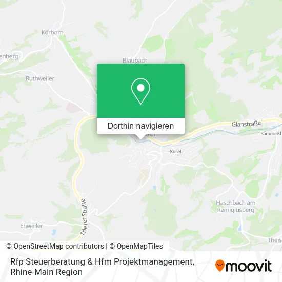 Rfp Steuerberatung & Hfm Projektmanagement Karte