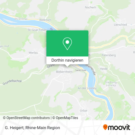 G. Heigert Karte