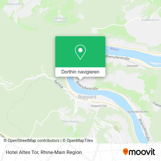 Hotel Altes Tor Karte