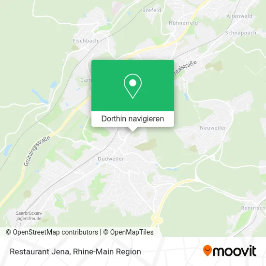 Restaurant Jena Karte