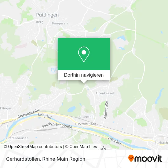 Gerhardstollen Karte