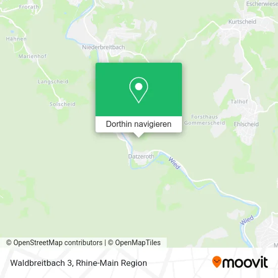 Waldbreitbach 3 Karte
