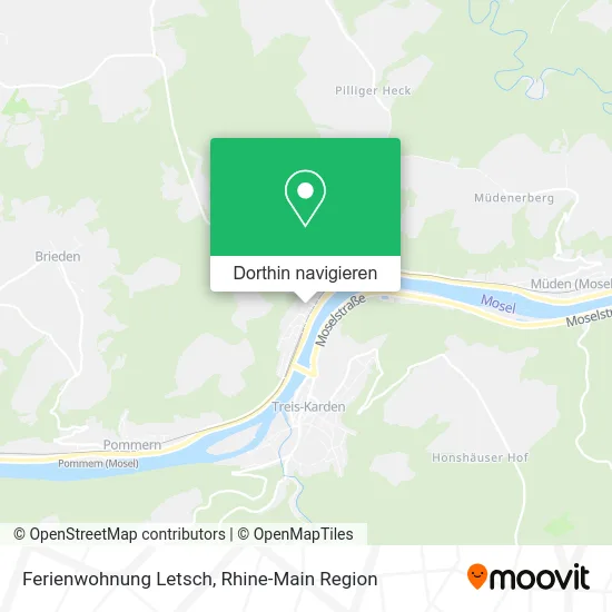 Ferienwohnung Letsch Karte