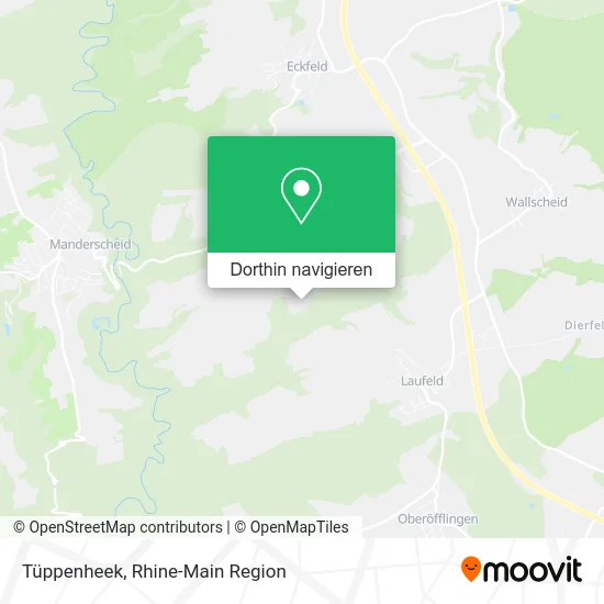 Tüppenheek Karte