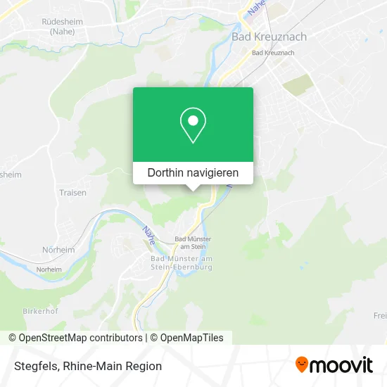 Stegfels Karte