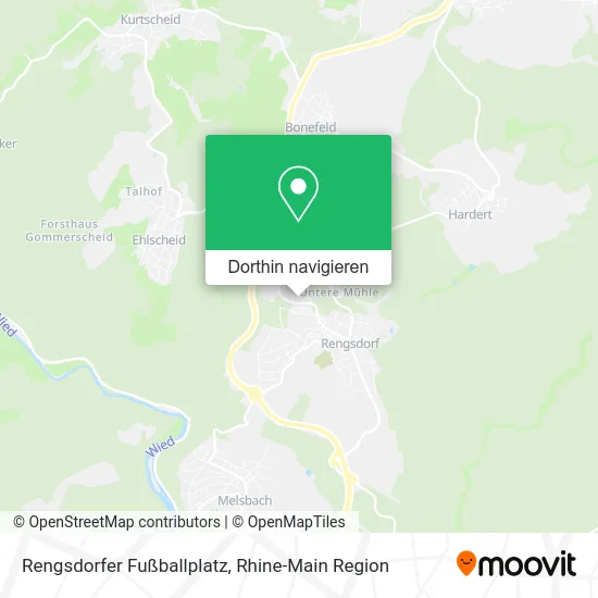 Rengsdorfer Fußballplatz Karte