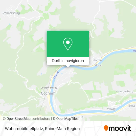 Wohnmobilstellplatz Karte