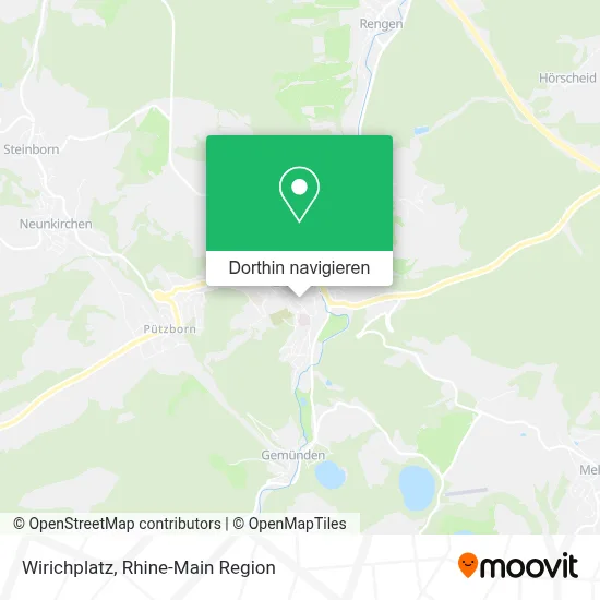Wirichplatz Karte
