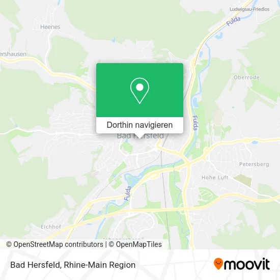 Bad Hersfeld Karte