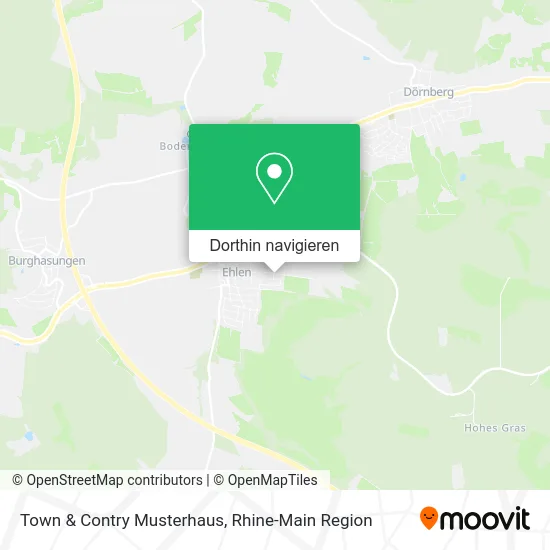 Town & Contry Musterhaus Karte