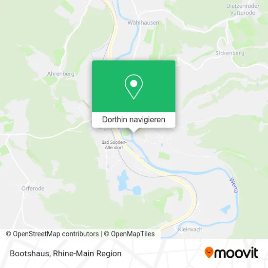 Bootshaus Karte