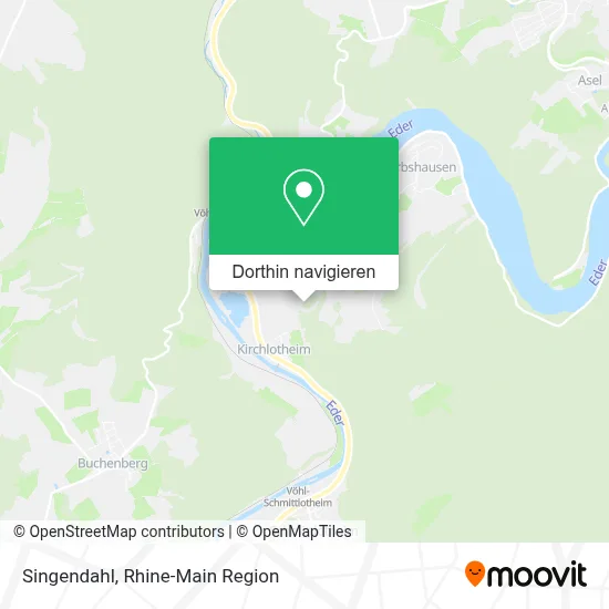 Singendahl Karte