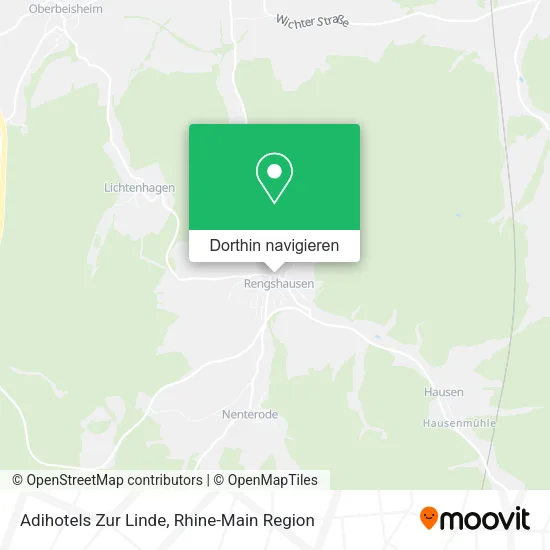 Adihotels Zur Linde Karte