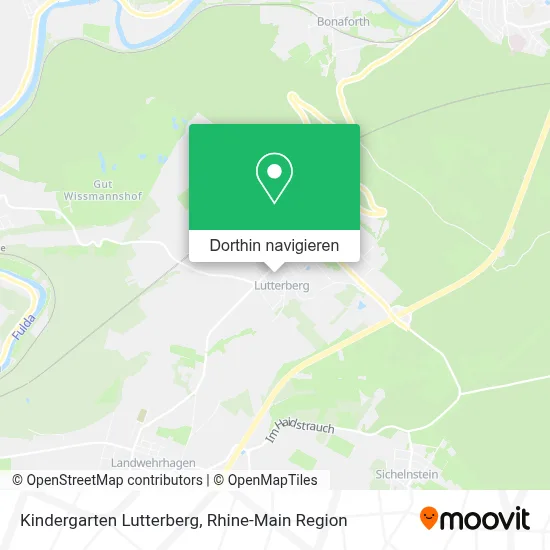 Kindergarten Lutterberg Karte