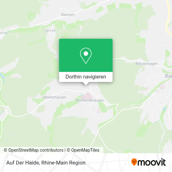 Auf Der Haide Karte
