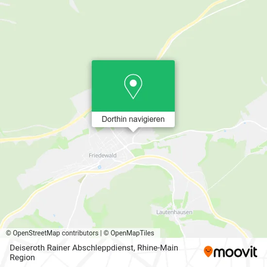 Deiseroth Rainer Abschleppdienst Karte